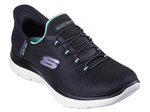 Skechers Slip-ins Summits - Diamond Dream 150123-BKTQ Black/Turquoise