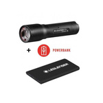 Svietidlo Ledlenser P7R a power banka Black Combo 502047