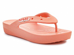 Žabky Crocs Classic Platform Flip W Papaya 207714-83E