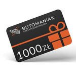 Darčeková karta - Butomaniak - 1000 PLN