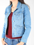 Džínsová bunda Wrangler Kingfisher W433JJ45R